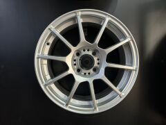 15'' 4X100 SPARCO JANT TAKIMI SİLVER