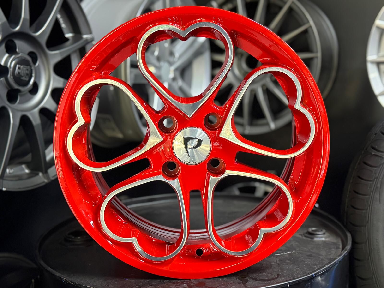 15'' 4x100 KIRMIZI KALP JANT TAKIMI